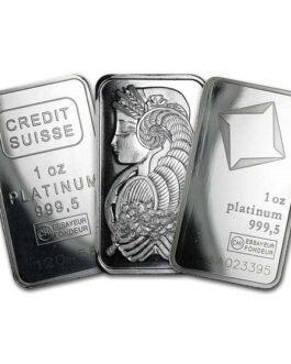 1 oz Platinum Bars – Our Choice Brand