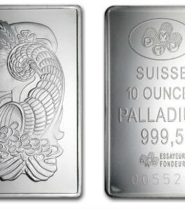 10 Oz Palladium Bars