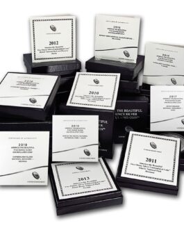 2010-2019 Silver Burnished ATB 50 Coin Set