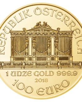 2018 1 oz Gold Austrian Philharmonic Coin BU