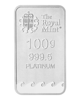 Britannia 100g Platinum Bar